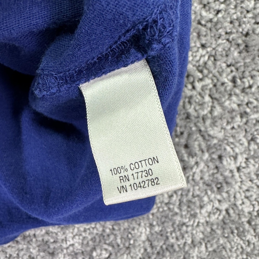 Converse One Star Shirt Mens Large Blue Graphic Tee Streetwear Logo Casual City - Picture 6 of 7